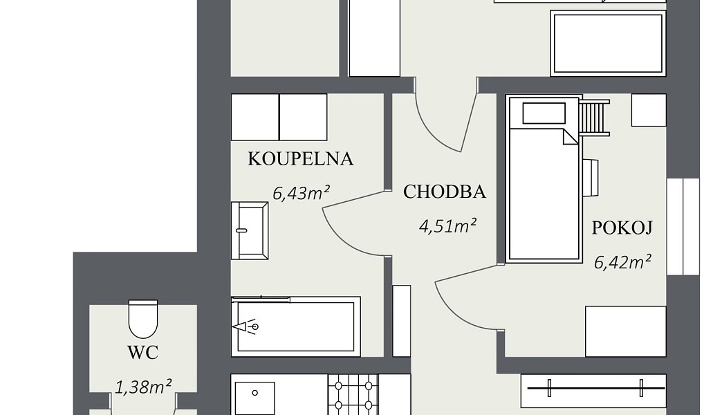Prodej bytu 3+kk 73 m², Plzeň – náhled fotky 13