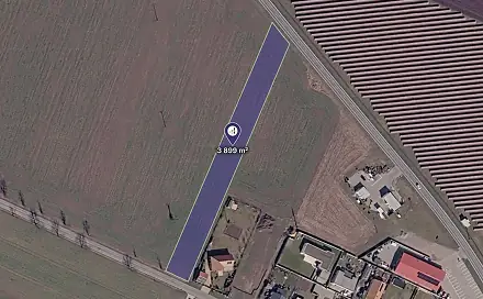 Prodej pole 1 300 m², Výšovice, okres Prostějov