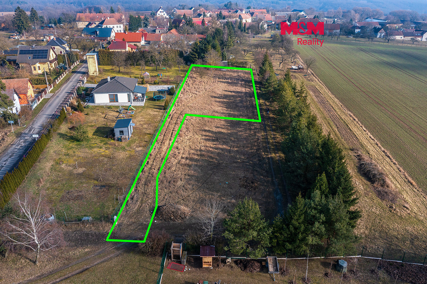 Prodej stavebního pozemku 1 822 m²