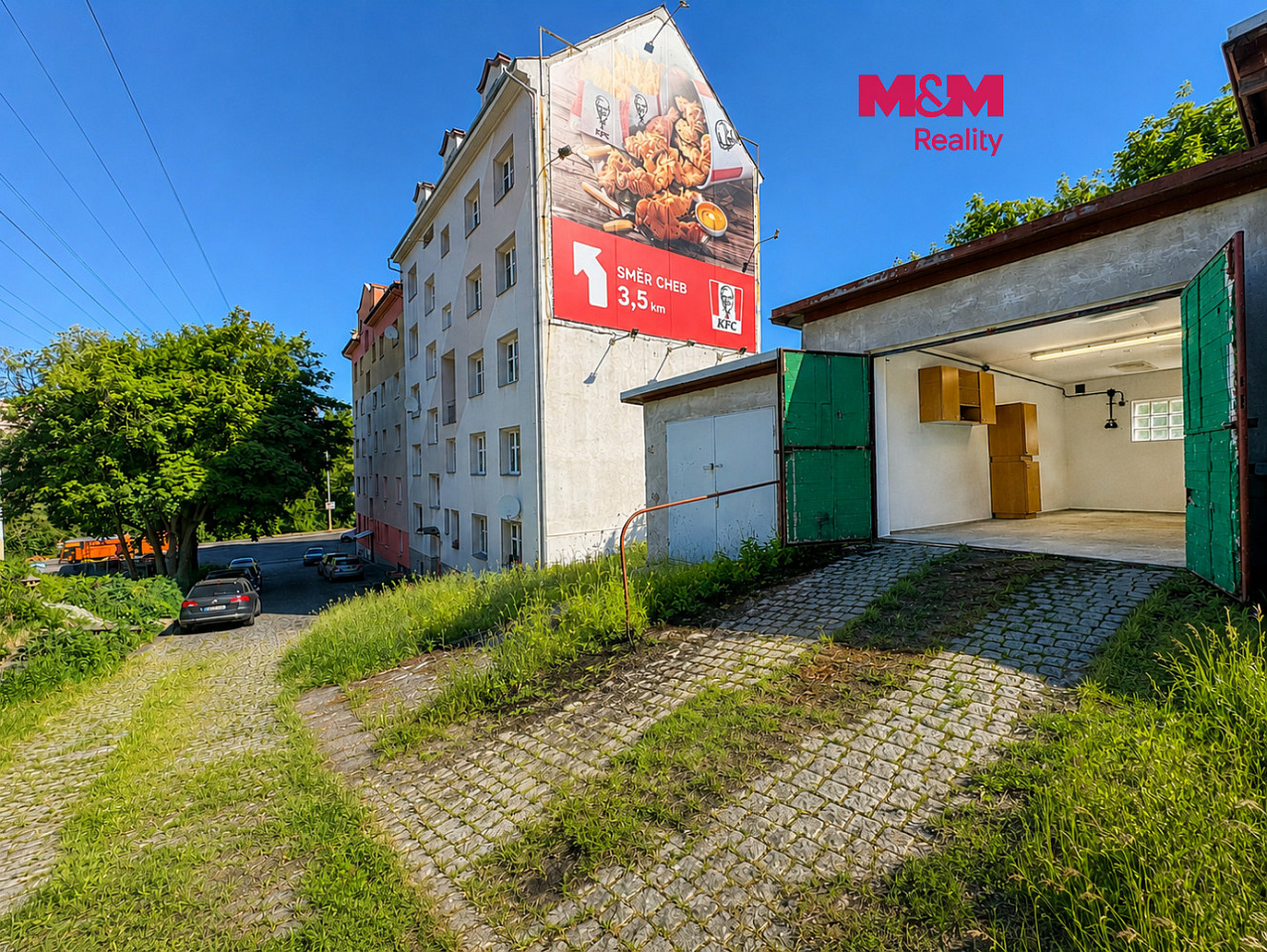 Pronájem garáže, 21 m2, karlovy vary, ul. mattoniho nábřeží