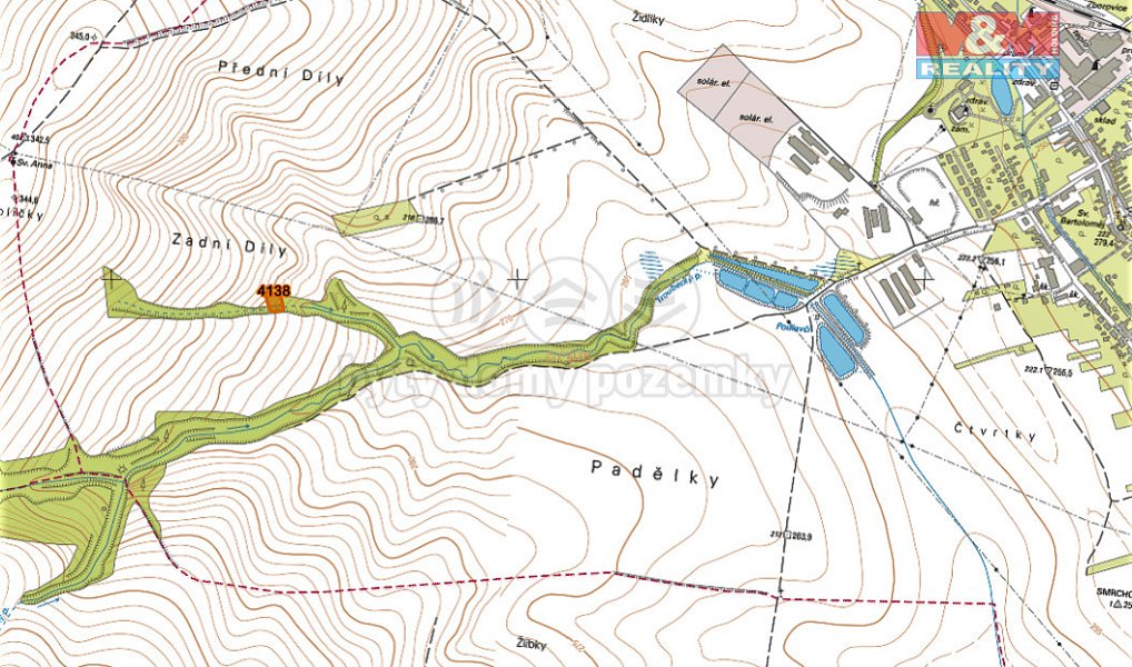 Prodej pozemku 1 572 m², Zborovice – náhled fotky 2