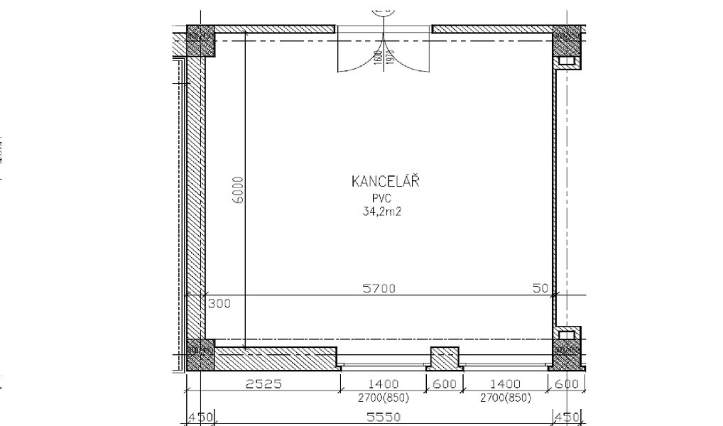Pronájem kanceláře 34 m², Praha – náhled fotky 2
