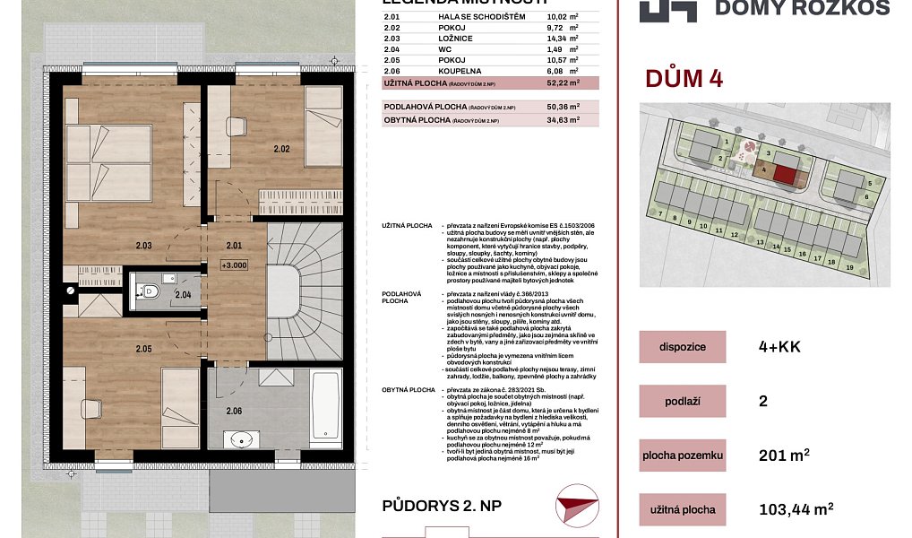 Prodej domu 103 m² s pozemkem 201 m², Humpolec – náhled fotky 6