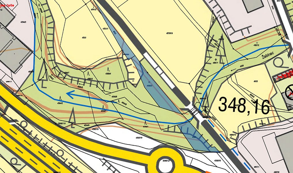 Prodej pozemku 256 m², Bystřice – náhled fotky 3
