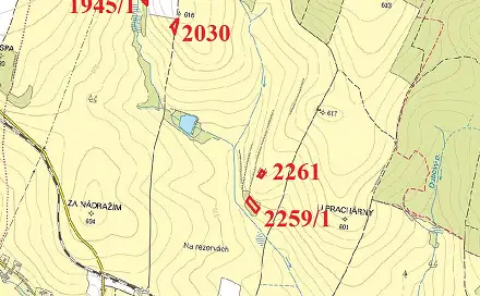 Prodej lesa 11 219 m², Staré Město, okres Bruntál