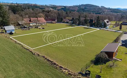Prodej stavebního pozemku 1 486 m², Divišov - Radonice, okres Benešov