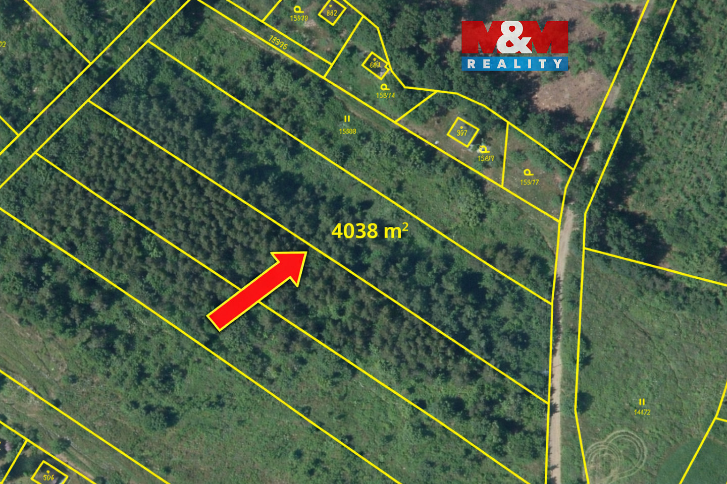Prodej louky 4 038 m²