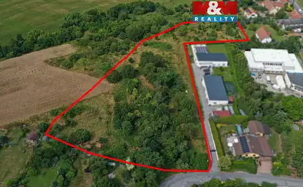 Prodej stavebního pozemku 9 551 m², Plzeň - Červený Hrádek
