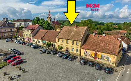 Prodej nájemního domu, činžáku 230 m², Kopidlno, okres Jičín