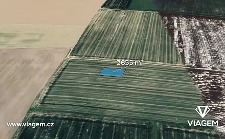 Prodej pole 2 655 m², Polička, okres Svitavy