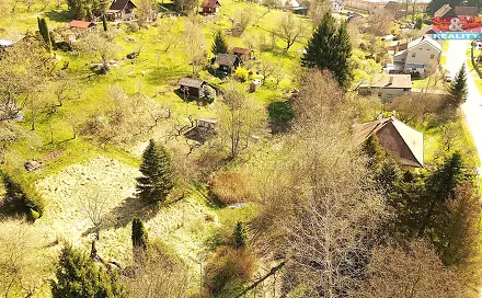 Prodej zahrady 391 m², Hronov - Velký Dřevíč, okres Náchod