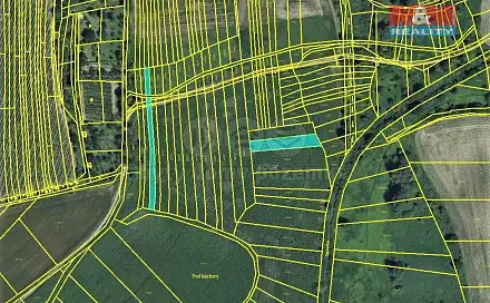 Prodej pole 1 597 m², Vracov, okres Hodonín