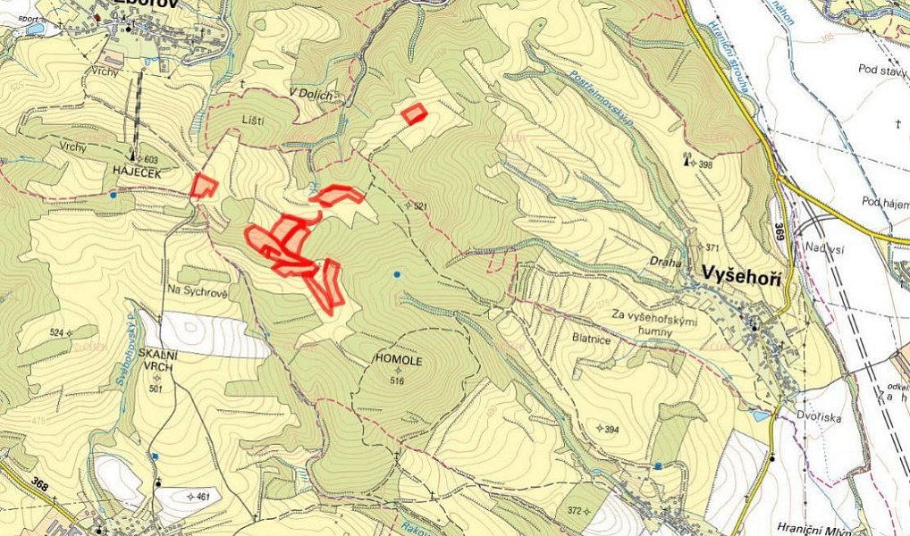 Prodej louky 100 708 m², Postřelmůvek – náhled fotky 2