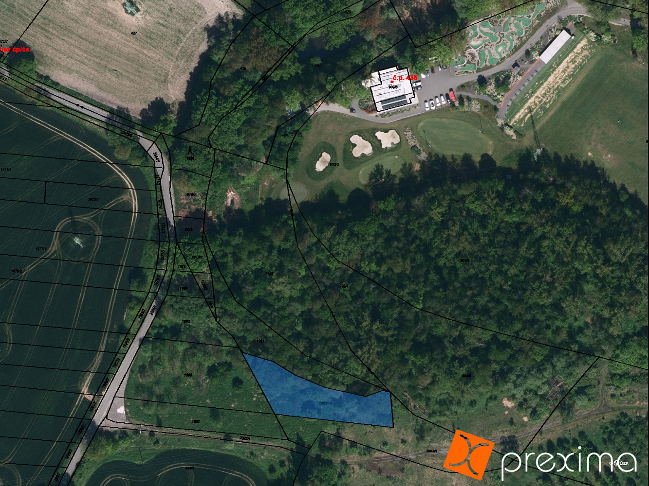 Prodej louky 1 457 m²