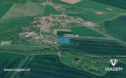 Prodej zahrady 322 m², Třebenice, okres Litoměřice