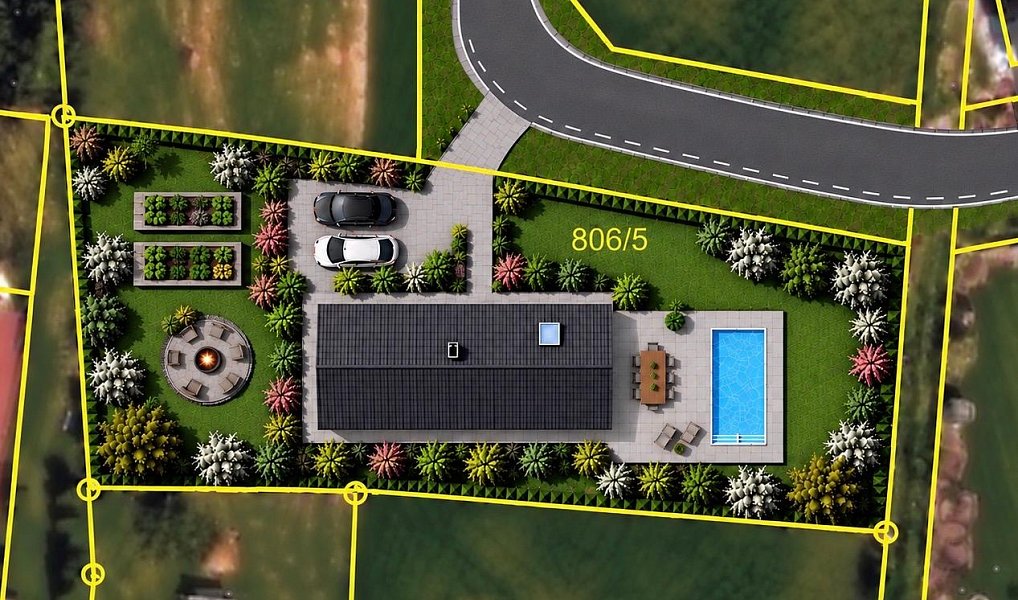 Prodej pozemku, 880 m², Pardubice, Dříteč