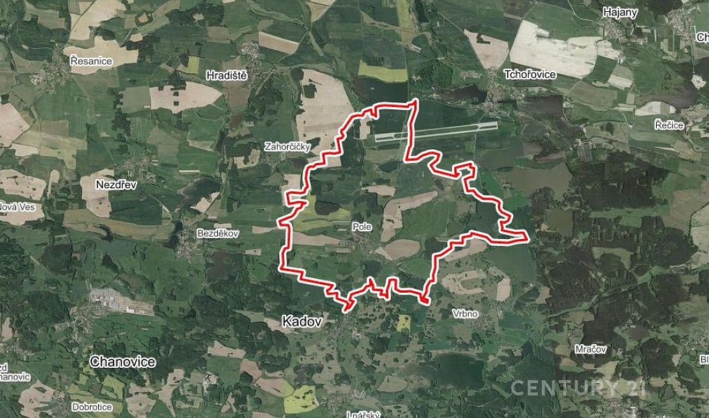 Prodej pole 10 044 m², Kadov – náhled fotky 3