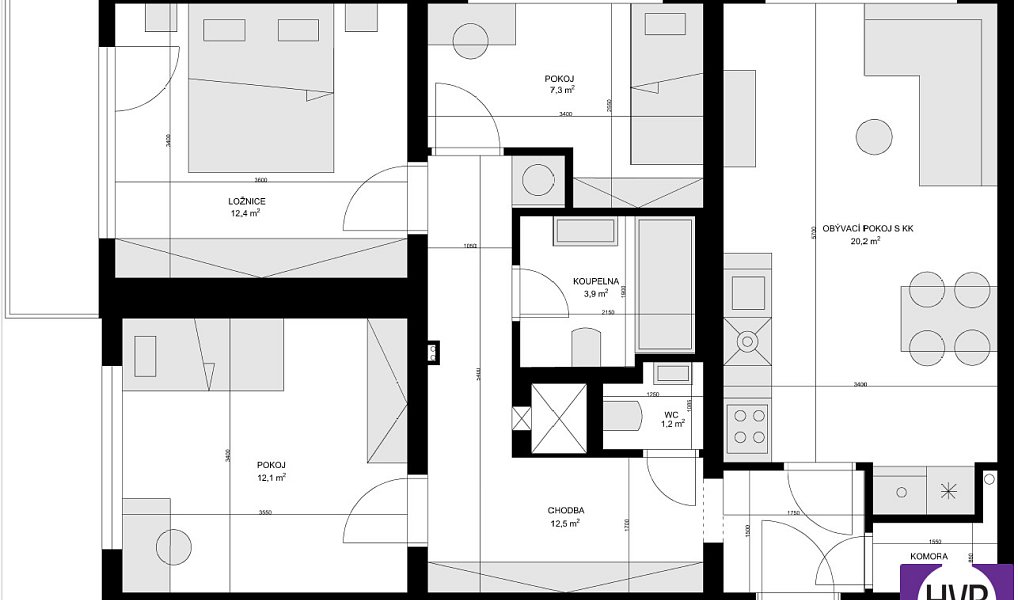 Prodej bytu 4+kk 78 m², Praha – náhled fotky 24
