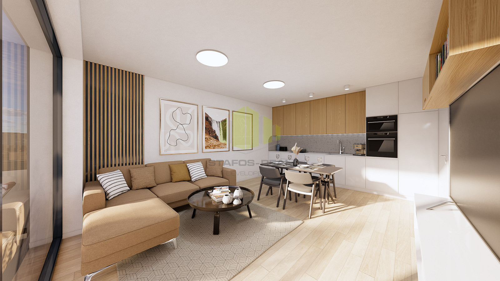 Prodej bytu 2+kk 58 m² – pohled 2