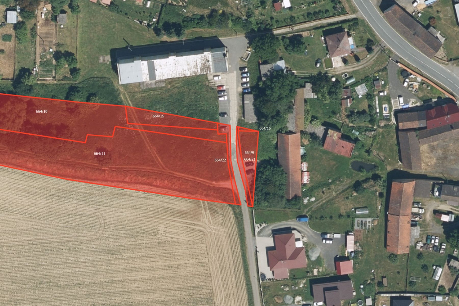 Prodej pole 5 882 m² — photo 2