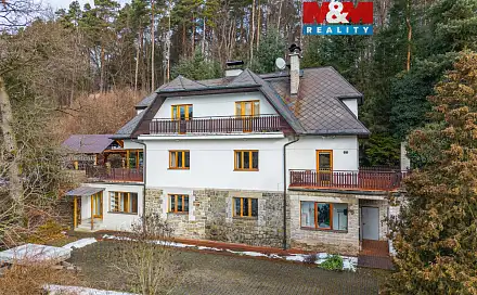 Prodej domu 312 m² s pozemkem 2 428 m², Nad rybníkem, Mnichovice - Božkov, okres Praha-východ