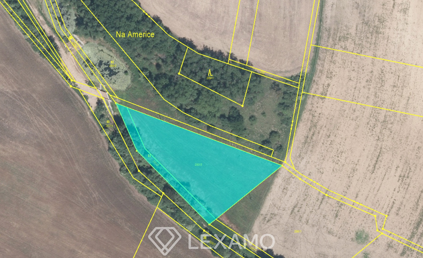 Prodej pole 3 575 m² – fotografie 3