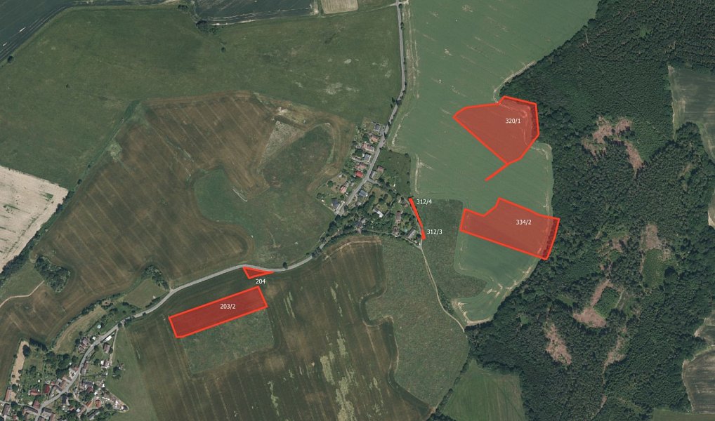 Prodej pozemku, 49441 m², Rokycany, Kakejcov