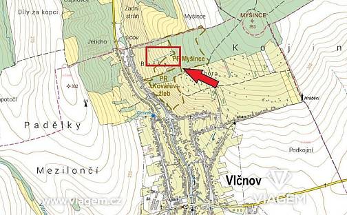 Prodej zahrady 559 m², Vlčnov, okres Uherské Hradiště