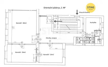 Pronájem kanceláře 150 m², Hodonín