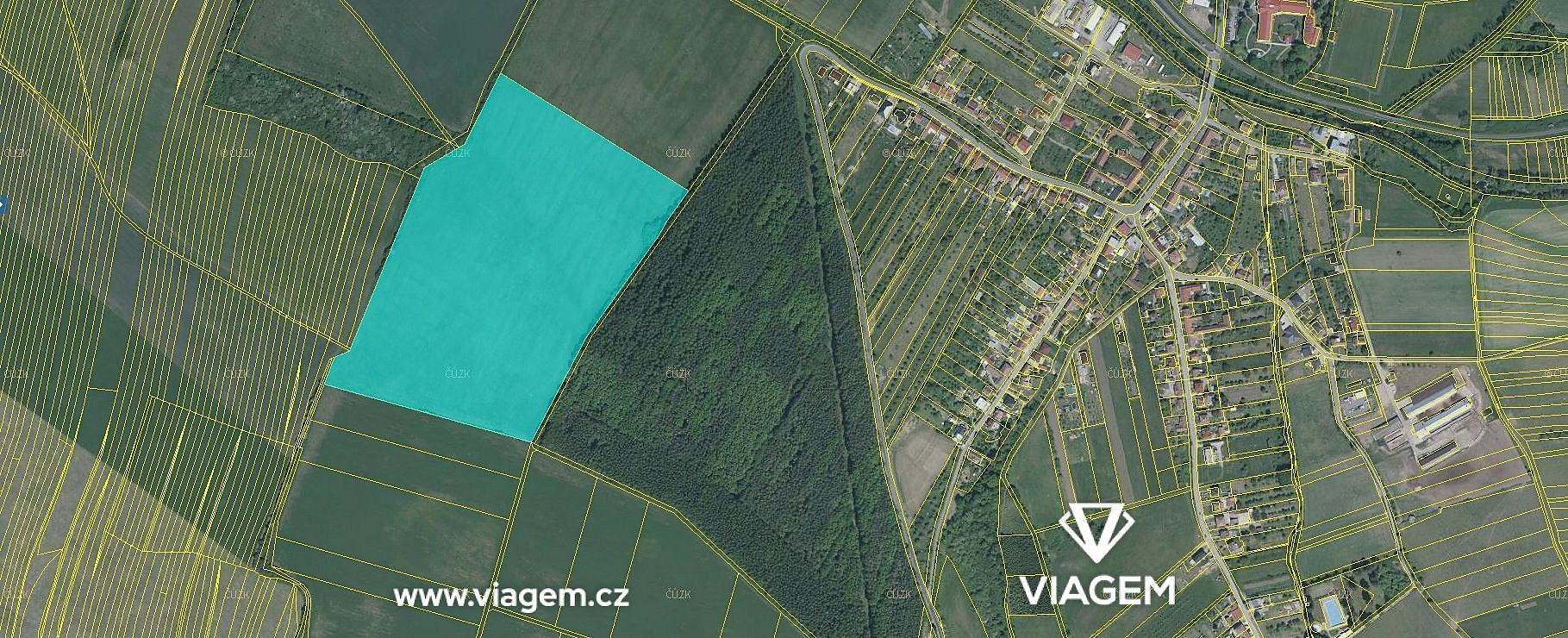 Prodej pole 1 818 m² – fotografie 2