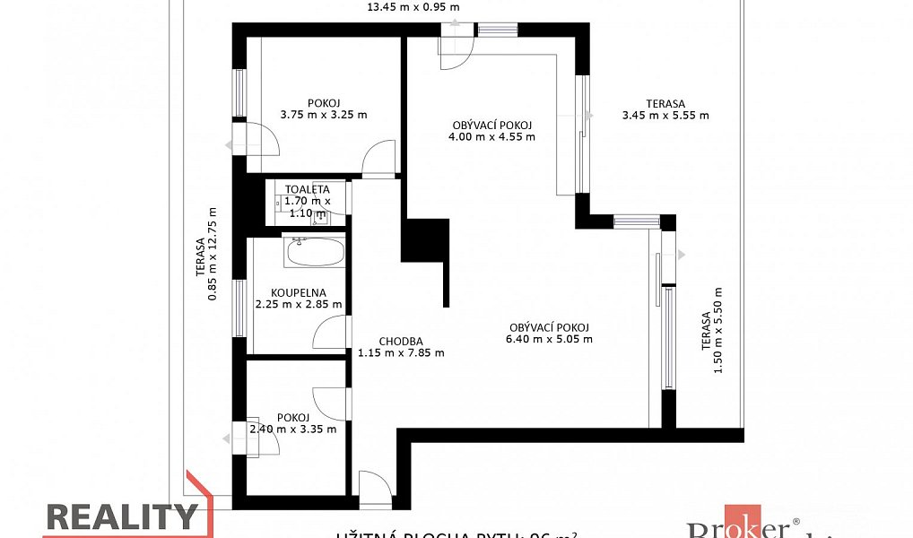 Prodej bytu 3+kk 140 m², Slavkov u Brna – náhled fotky 22