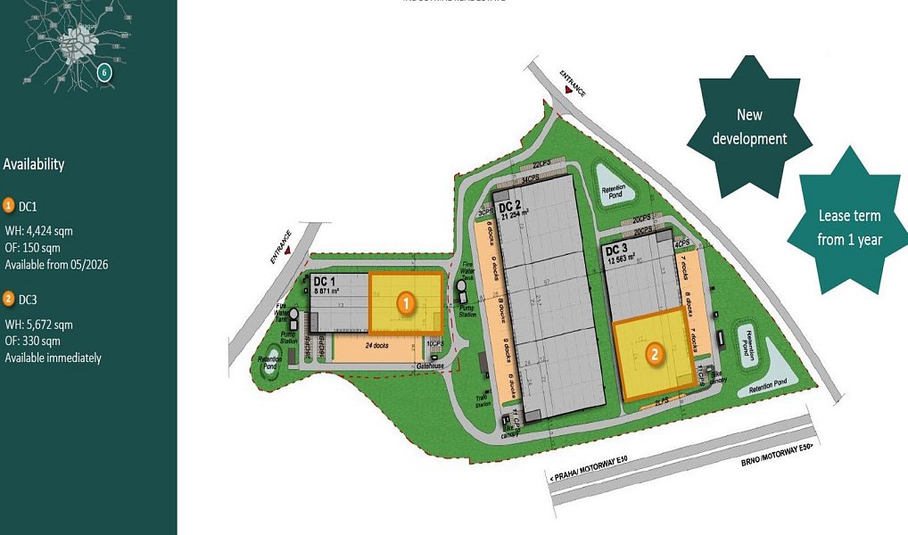 Pronájem skladovacích prostor 5 973 m², Ostředek – náhled fotky 23