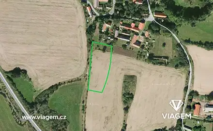 Prodej pole 1 636 m², Oselce, okres Plzeň-Jih
