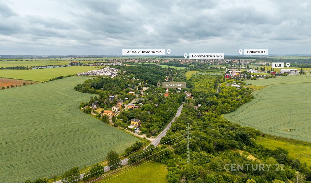 Prodej zahrady 327 m², Horoměřice – náhled fotky 4