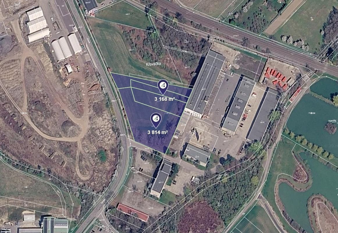 Prodej komerčního pozemku 6 982 m², Bučovice
