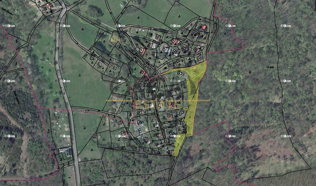Prodej louky 4 510 m², Třebívlice – fotka 1 z 4
