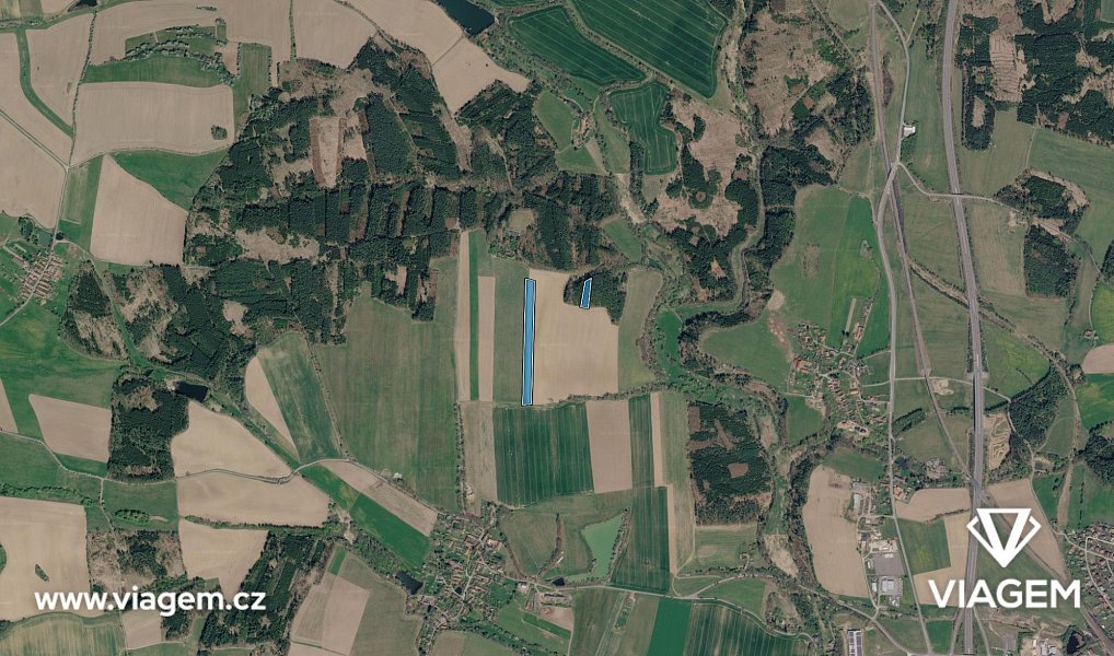 Prodej pole 3 183 m², Chotoviny – náhled fotky 3