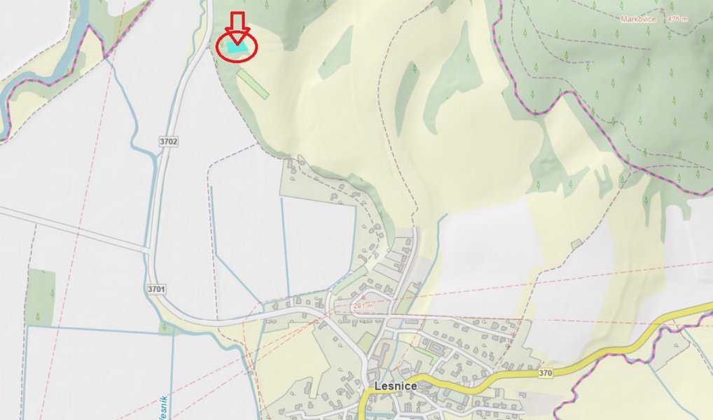 Prodej lesa 1 410 m², Lesnice – náhled fotky 9