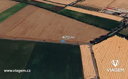 Prodej pole 470 m², Kostelec na Hané, okres Prostějov