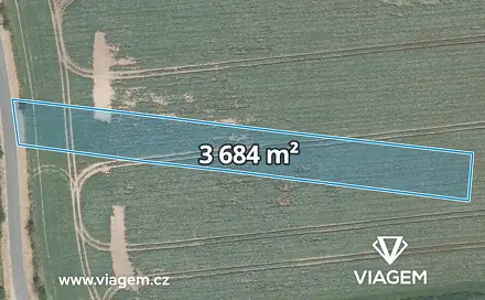 Prodej pole 1 228 m², Dobřichov, okres Kolín