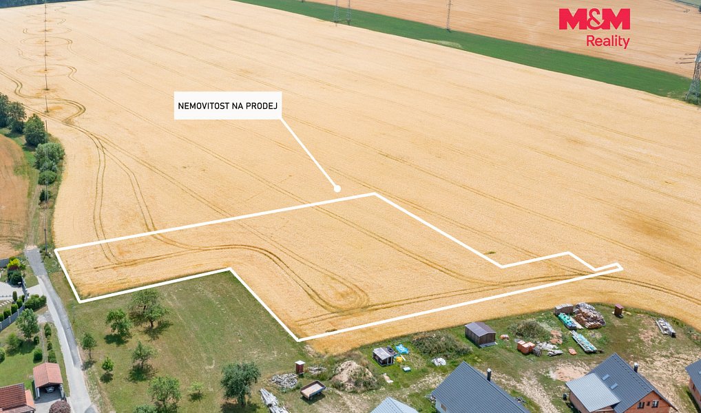 Prodej stavebního pozemku 3 649 m², Otradov – náhled fotky 4