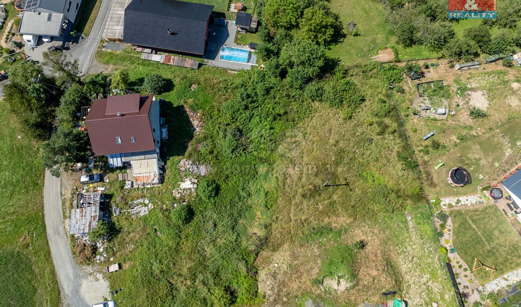 Prodej stavebního pozemku 1 853 m², Kateřinice – náhled fotky 2