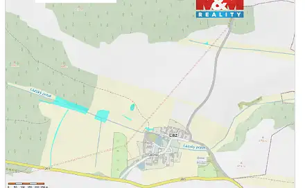 Prodej pole 19 794 m², Kladruby - Láz, okres Tachov