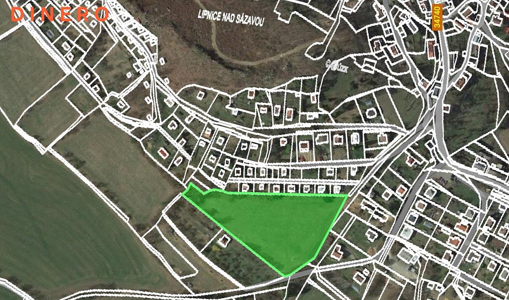 Prodej stavebního pozemku 1 634 m², Lipnice nad Sázavou – náhled fotky 9