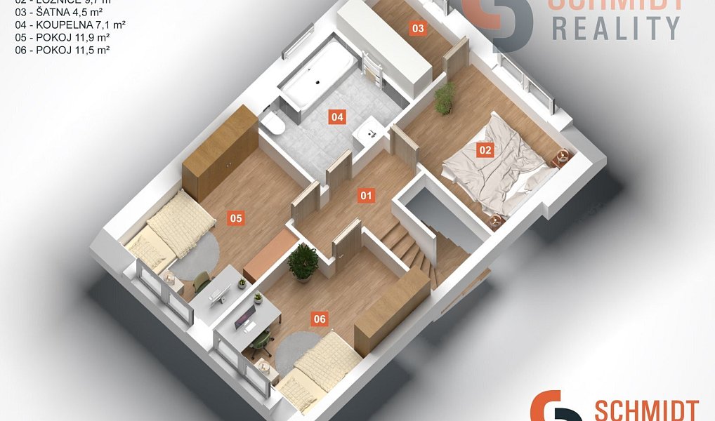 Prodej domu 97 m² s pozemkem 169 m², Nový Poddvorov – náhled fotky 9
