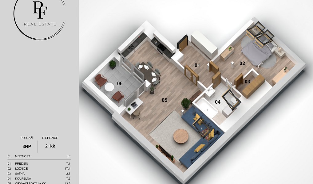 Prodej bytu 2+kk 78 m², Benátky nad Jizerou – náhled fotky 22