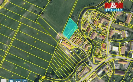 Prodej stavebního pozemku 1 314 m², Rosice - Synčany, okres Chrudim