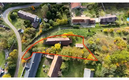 Prodej chaty/chalupy 56 m² s pozemkem 1 009 m², Hradiště, okres Rokycany