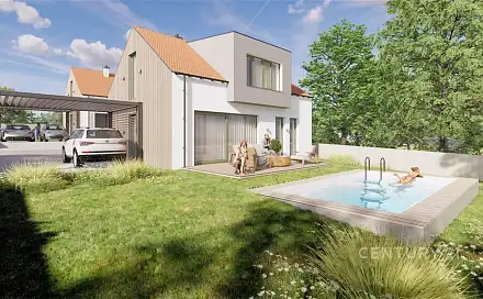 Prodej stavebního pozemku 640 m², Nová Ves, okres Brno-venkov