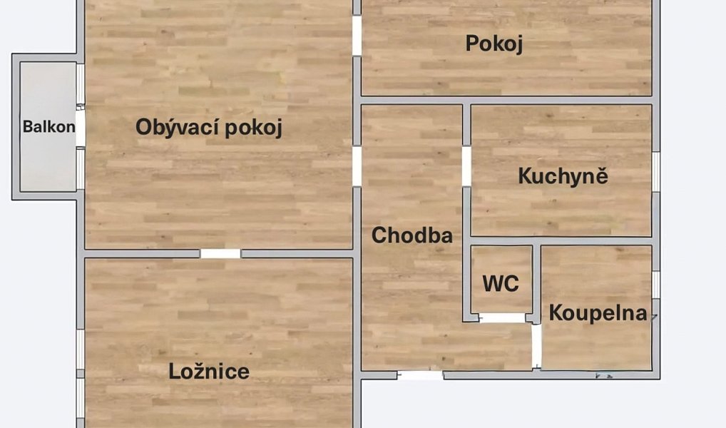 Prodej bytu 3+1 58 m², Hodonín – náhled fotky 10